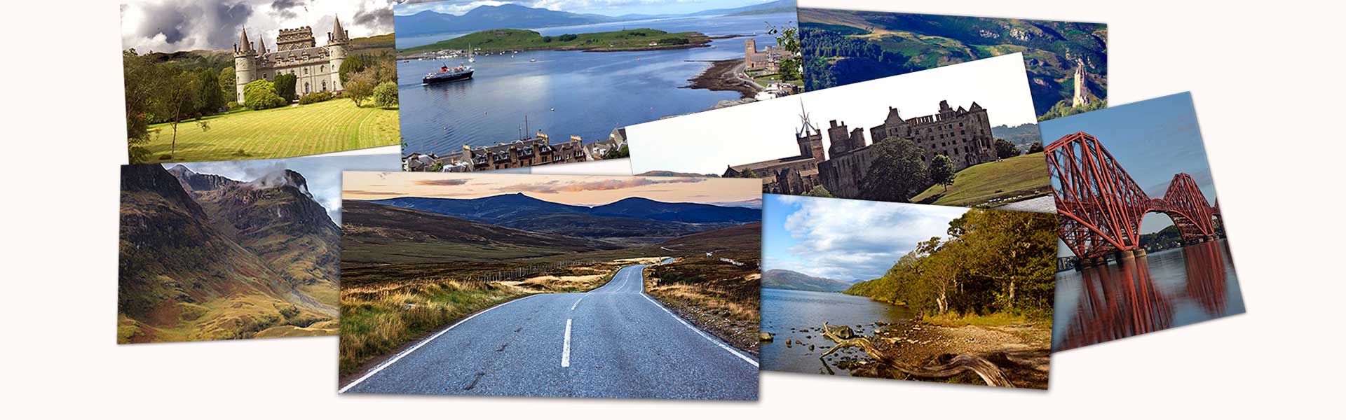 photo collage of Custom Tours